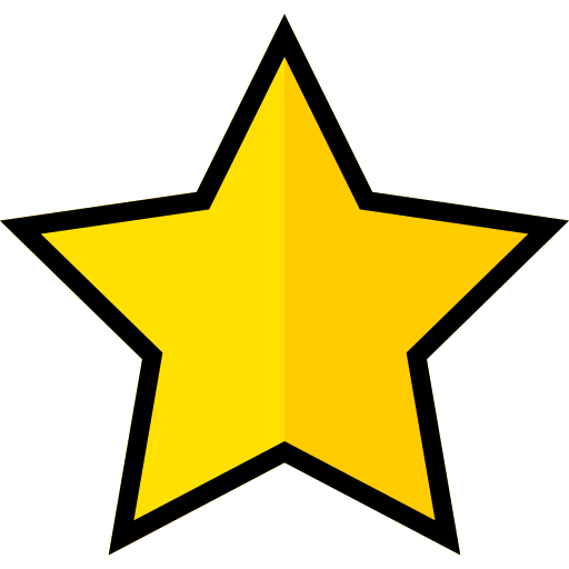 review yellow star
